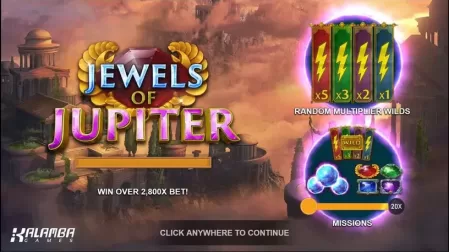 Jewels of Jupiter slot screenshot 1