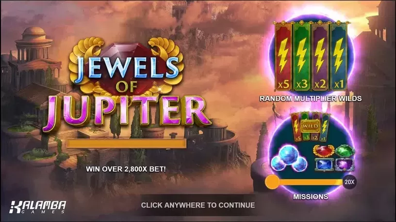 Jewels of Jupiter slot screenshot 1