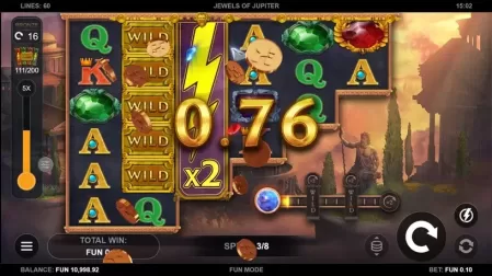 Jewels of Jupiter slot screenshot 5