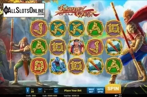 Reel screen. Journey To The West (Evoplay) from Evoplay Entertainment