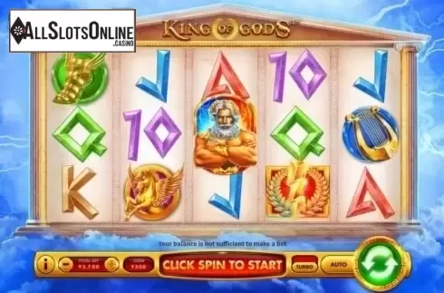 Game Workflow screen . King of Gods from Skywind Group