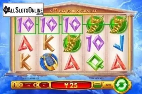 Win Screen . King of Gods from Skywind Group
