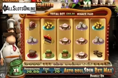 Reels screen. Le Chocolatier (SkillOnNet) from SkillOnNet