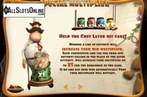 Paytable 1. Le Chocolatier (SkillOnNet) from SkillOnNet