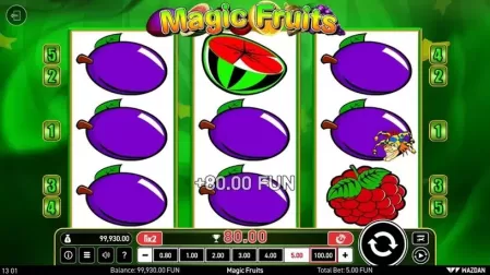 Magic Fruits slot screenshot 2