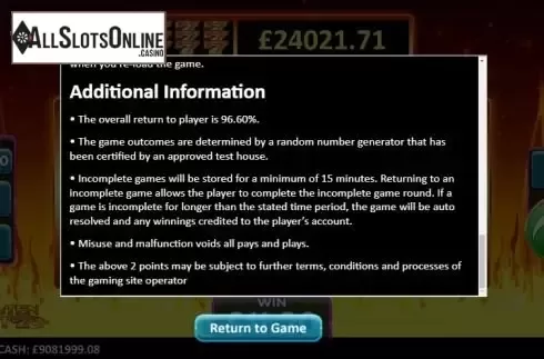 Game rules 1
