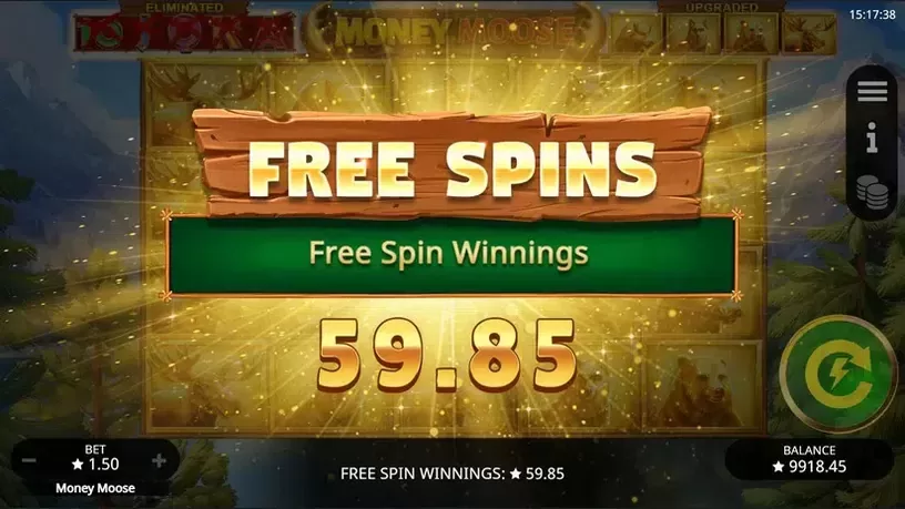 Money Moose slot screenshot 9