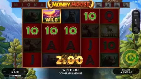 Money Moose slot screenshot 2