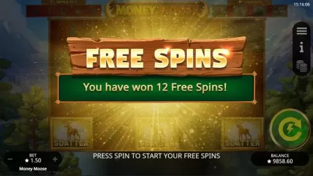 Money Moose slot screenshot 5