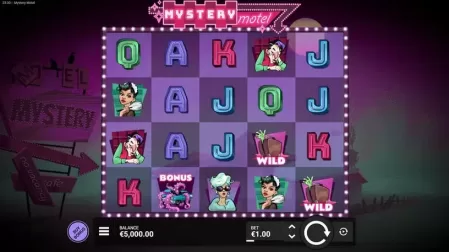 Mystery Motel slot screenshot 1