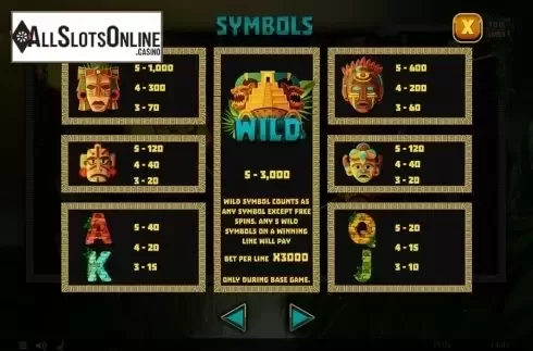 Symbols. Mystery Of Aztecs from Spinomenal
