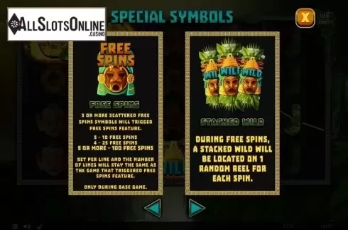 Features 2. Mystery Of Aztecs from Spinomenal