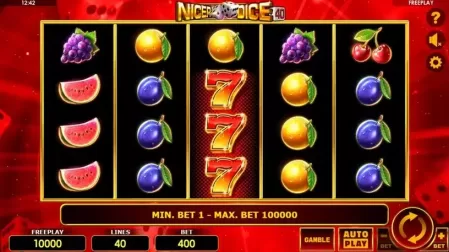 Nicer Dice 40 slot screenshot 1