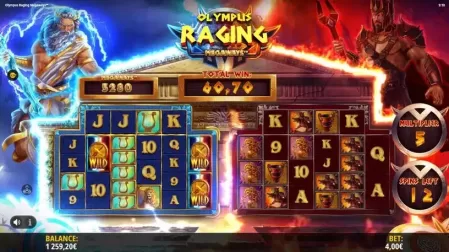 Olympus Raging Megaways slot screenshot 4