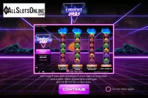 Start Game screen
