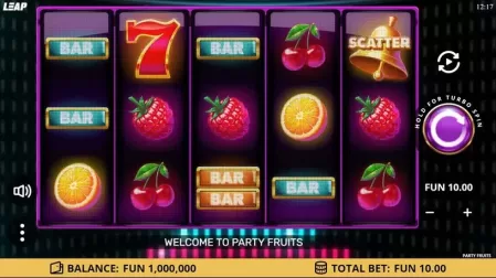 Party Fruits slot screenshot 1