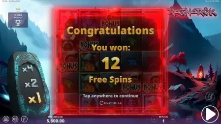 Ragnarok slot screenshot 2