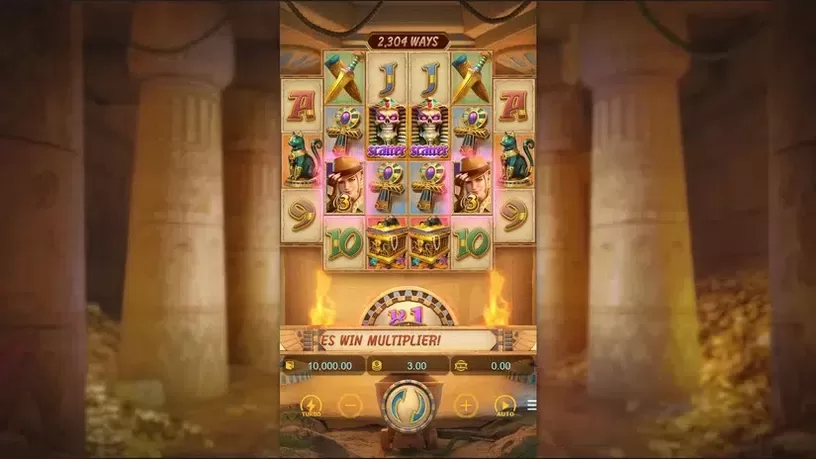 Raider Jane's Crypt of Fortune slot screenshot 1