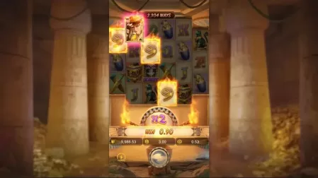 Raider Jane's Crypt of Fortune slot screenshot 2