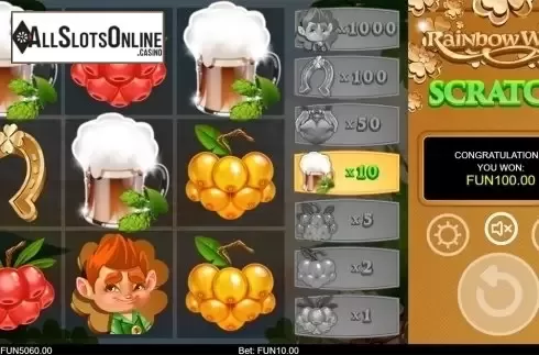 Game workflow 3. Rainbow Wilds Scratch from IronDog