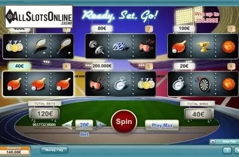 Screen 3. Ready, Set, Go! from NeoGames