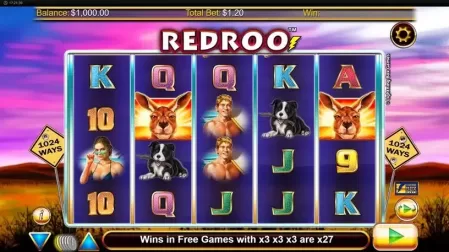 RedRoo slot screenshot 1