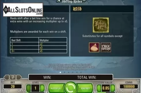 Screen7. Robin Hood: Shifting Riches from NetEnt
