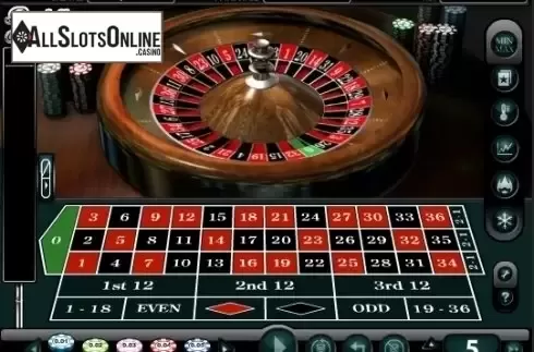 Reel screen. Roulette Master from NextGen