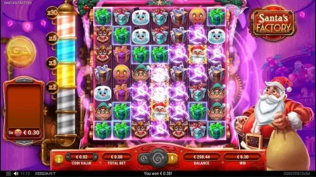 Santa's Factory slot screenshot 3