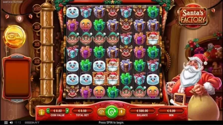 Santa's Factory slot screenshot 1