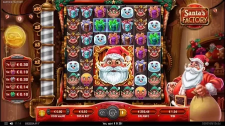 Santa's Factory slot screenshot 5