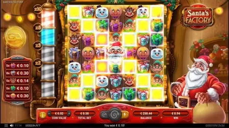 Santa's Factory slot screenshot 4
