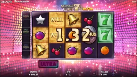 Sevens High Ultra slot screenshot 3