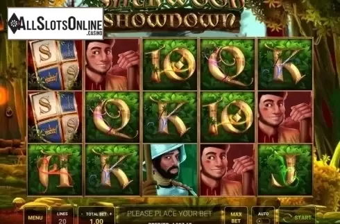 Reel Screen. Sherwood Showdown from Greentube