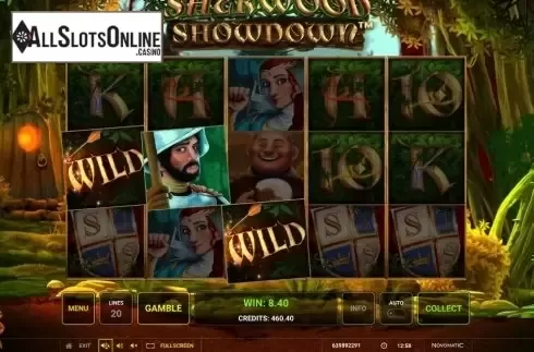 Win Screen 4. Sherwood Showdown from Greentube