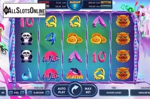 Reel Screen. Shining Princess from NetGame