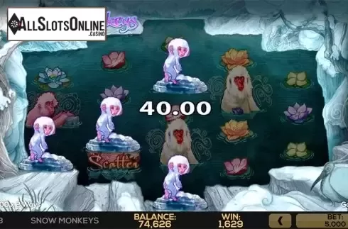 Game workflow 3. Snow Monkeys from High 5 Games
