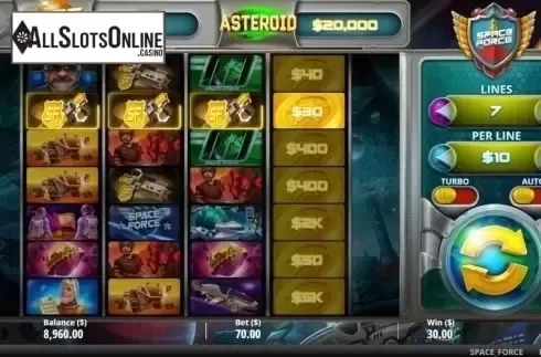 Win Screen 1. Space Force from gamevy