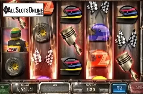 Reels screen. Speed Heroes from Red Rake