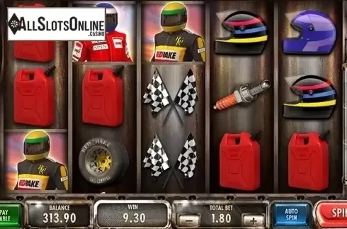 Gas boost screen. Speed Heroes from Red Rake
