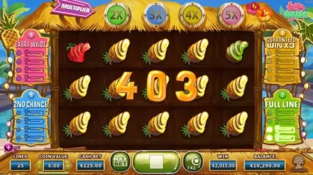 Spina Colada slot screenshot 2
