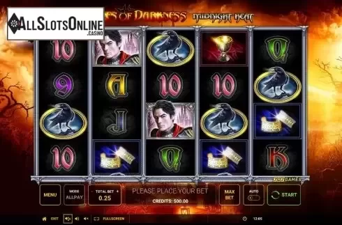 Reel Screen. Tales of Darkness Midnight Heat from Greentube