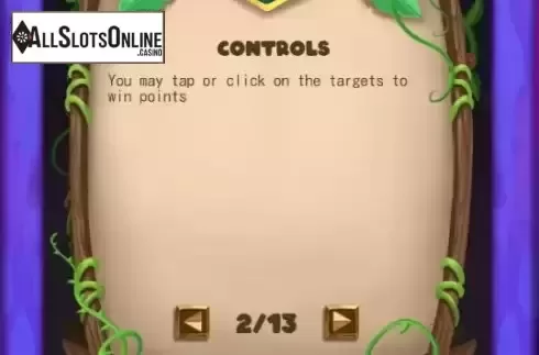 Controls screen