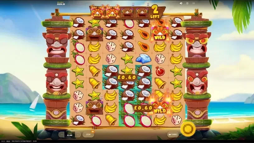 Tiki Fruits Totem Frenzy slot screenshot 4