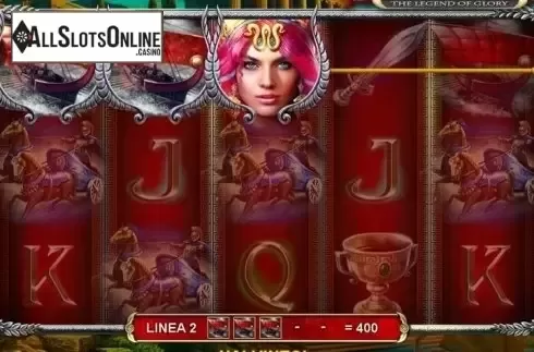Reel Screen. Troy: the Legend of Glory from Octavian Gaming