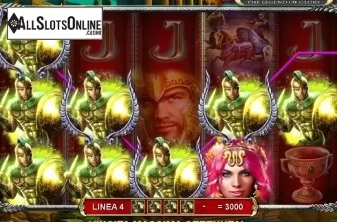 Reel Screen. Troy: the Legend of Glory from Octavian Gaming