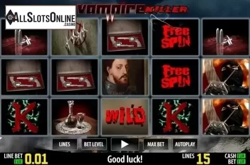 Game reels . Vampire Killer HD from World Match