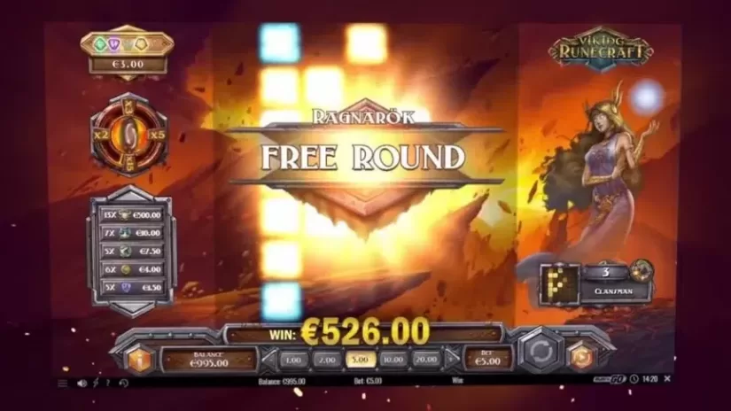Viking Runecraft slot screenshot 2