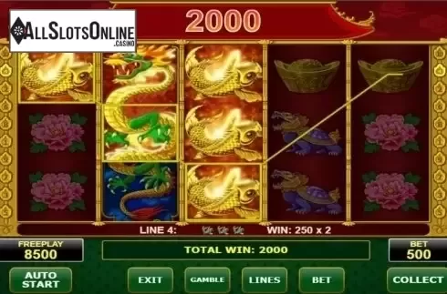 Screen8. Wild Dragon (Amatic) from Amatic Industries