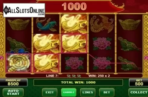 Screen7. Wild Dragon (Amatic) from Amatic Industries